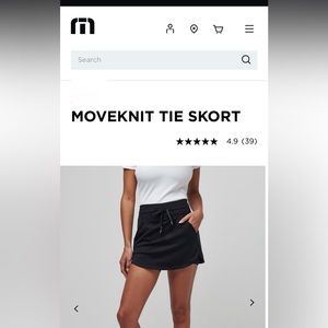Travis Mathew MoveKnit Skirt